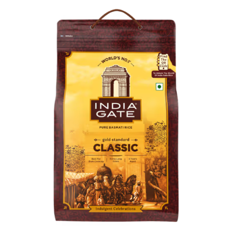 India Gate Basmati Rice Classic Long Grain Basmati