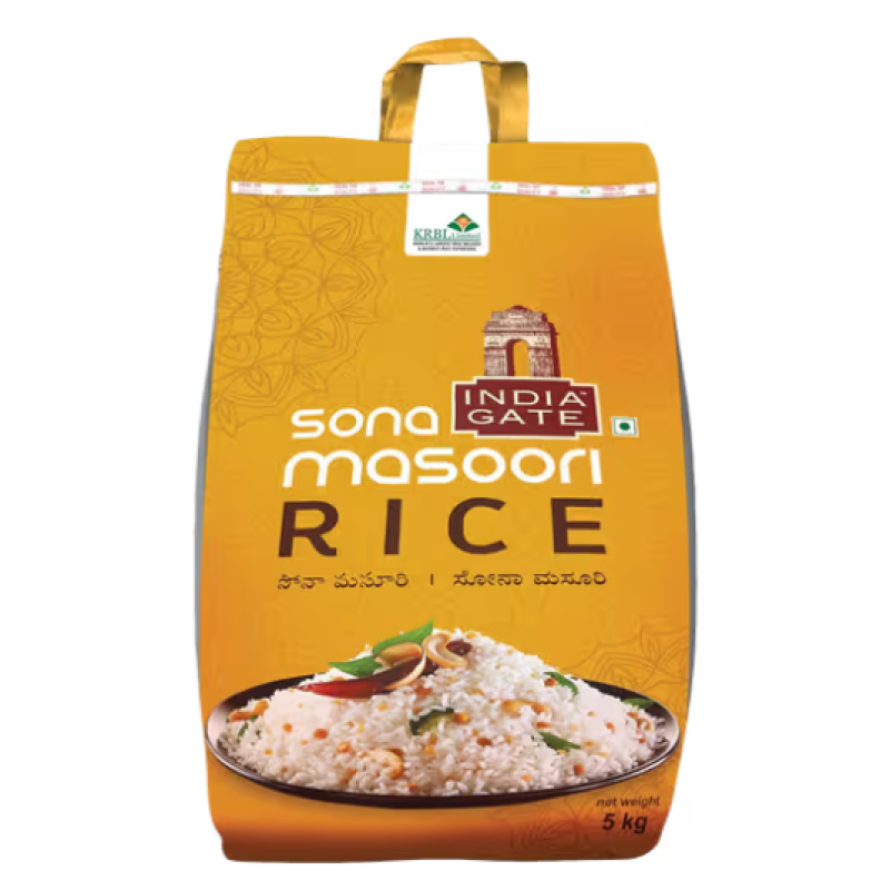 India Gate Sonamasoori Raw And Aged Rice